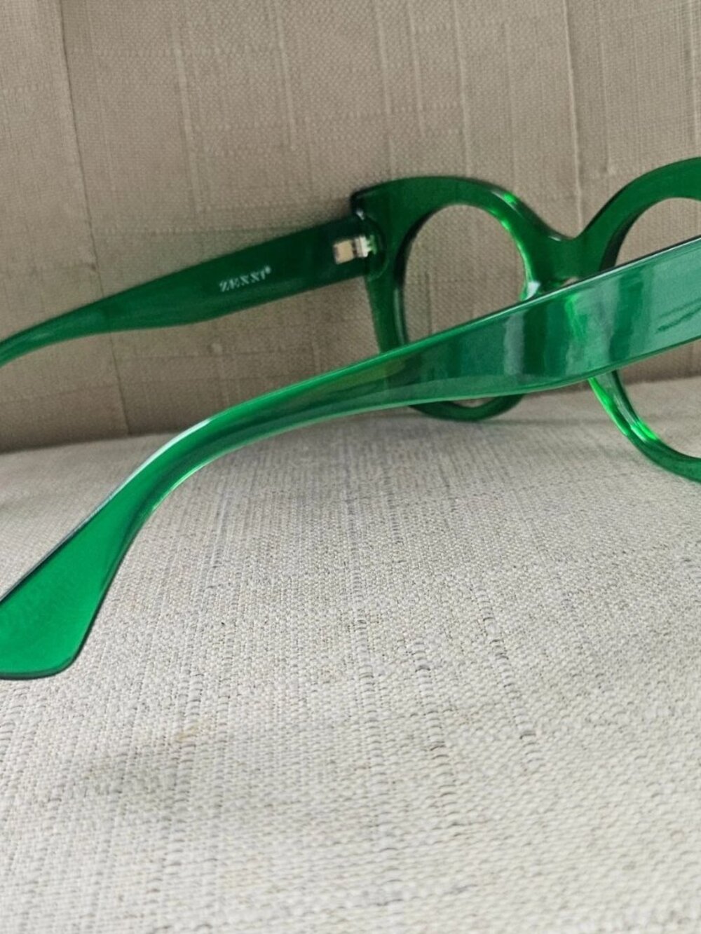 Zenni Optical Women Glasses Eyewear Frame Green Oversized Eyeglasses - Picture 8 of 12